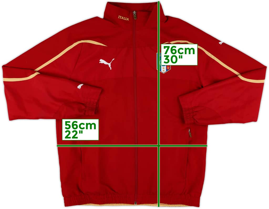 2010-11 Italy Puma Track Jacket - 8/10 - (M)
