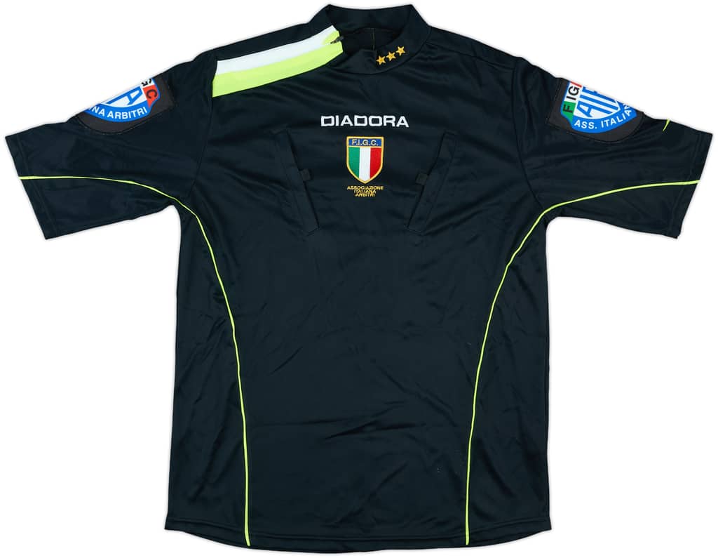2005-07 Italy Diadora Referee Shirt - 7/10 - (M)