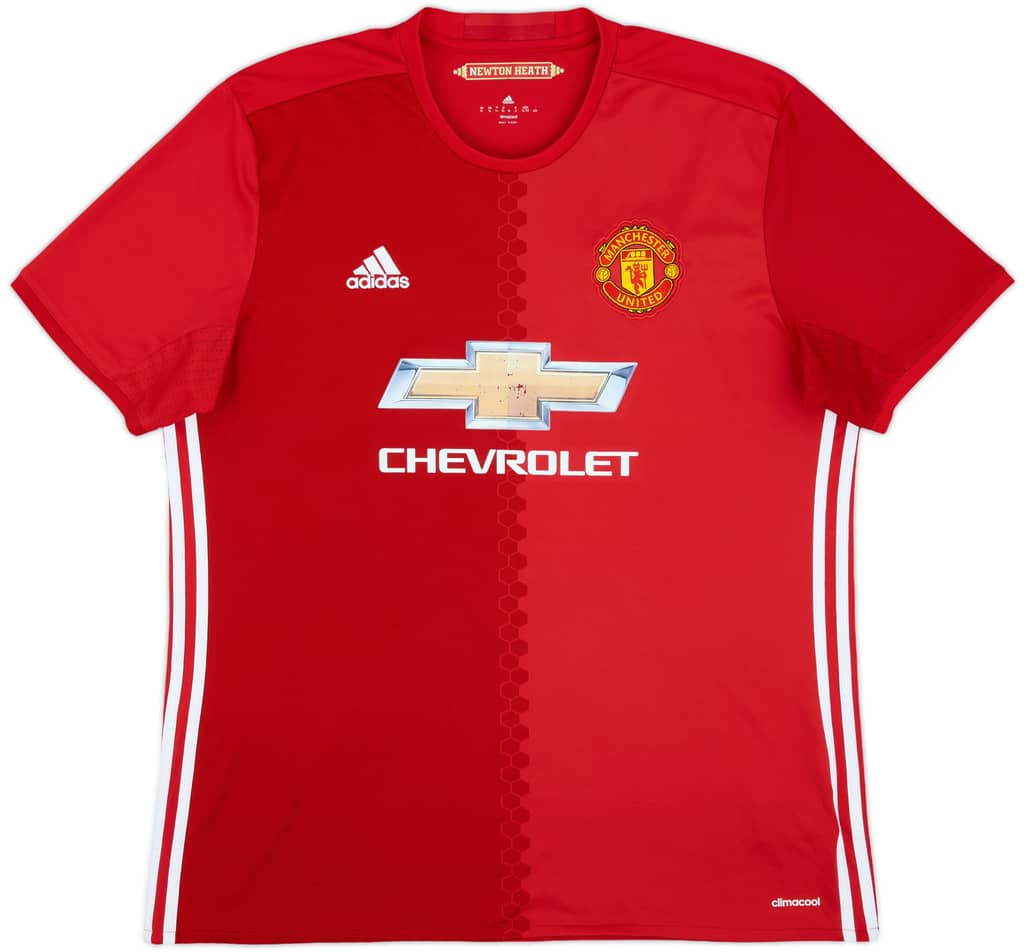 2016-17 Manchester United Home Shirt - 5/10 - (XL)
