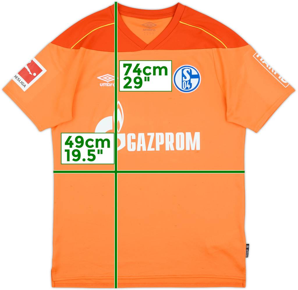 2020-21 Schalke GK Shirt - 7/10 - (M)