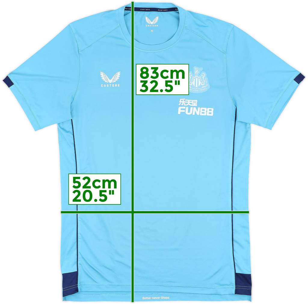 2021-22 Newcastle Castore Training Shirt - 10/10 - (M)