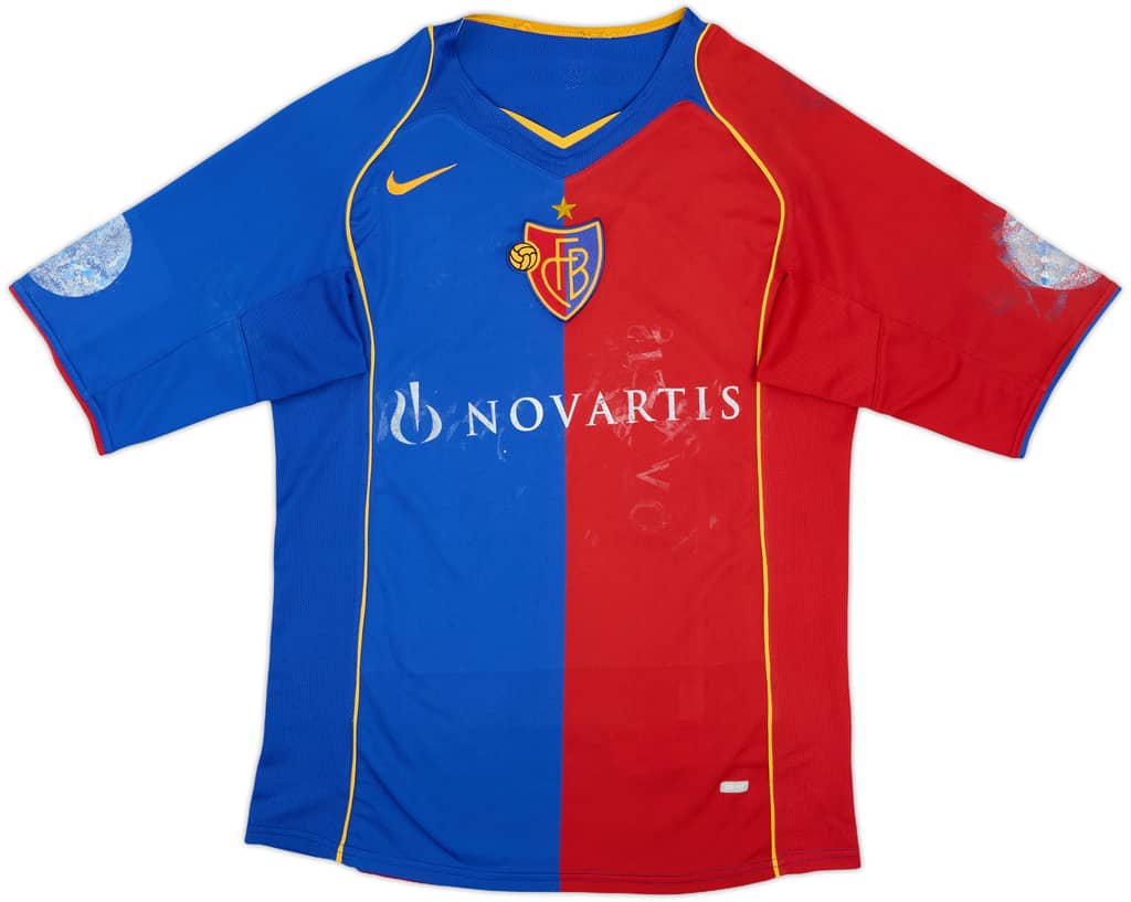 2004-05 FC Basel Home Shirt - 4/10 - (S)