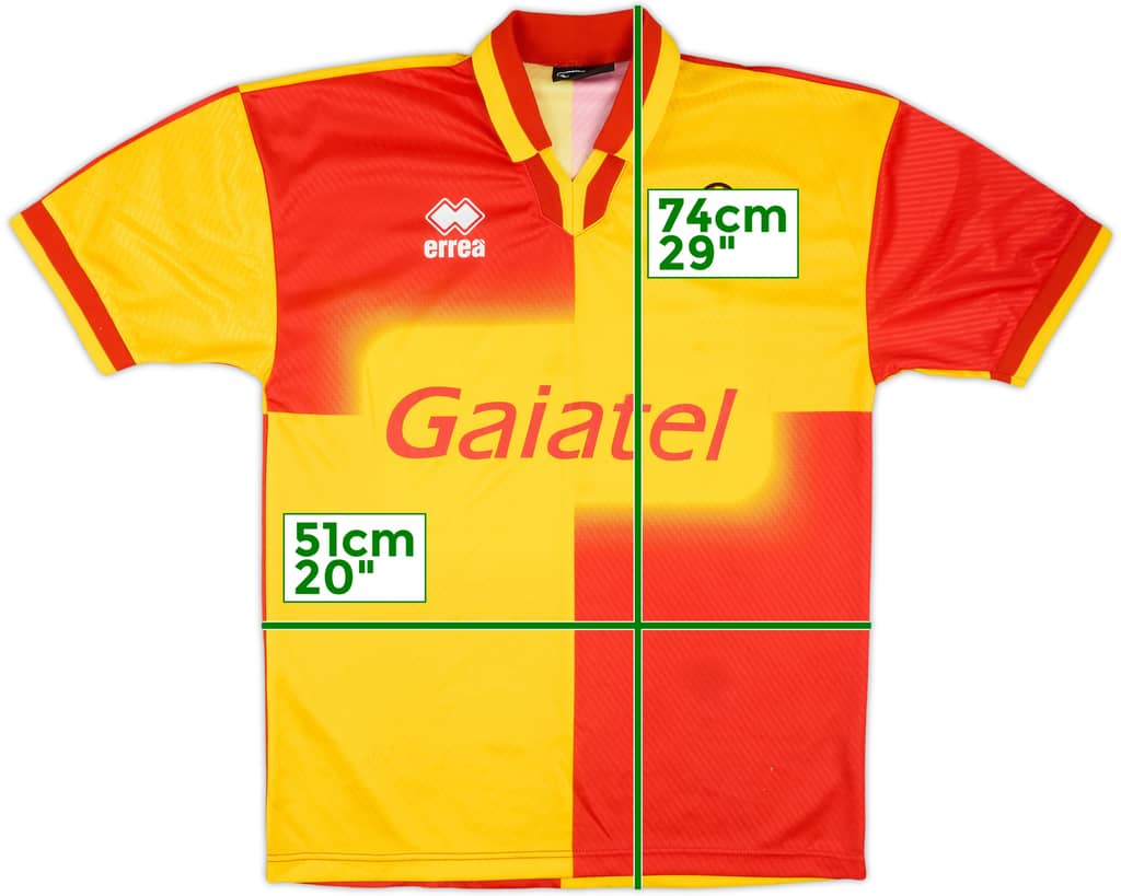 2001-02 Benevento Home Shirt - 9/10 - (S)