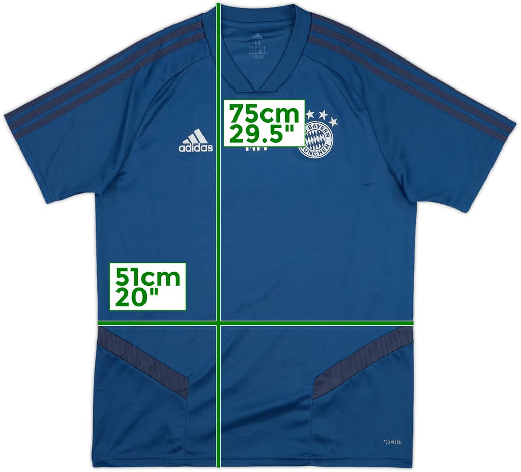 2019-20 Bayern Munich adidas Staff Issue Training Shirt MM - 9/10 - (M)