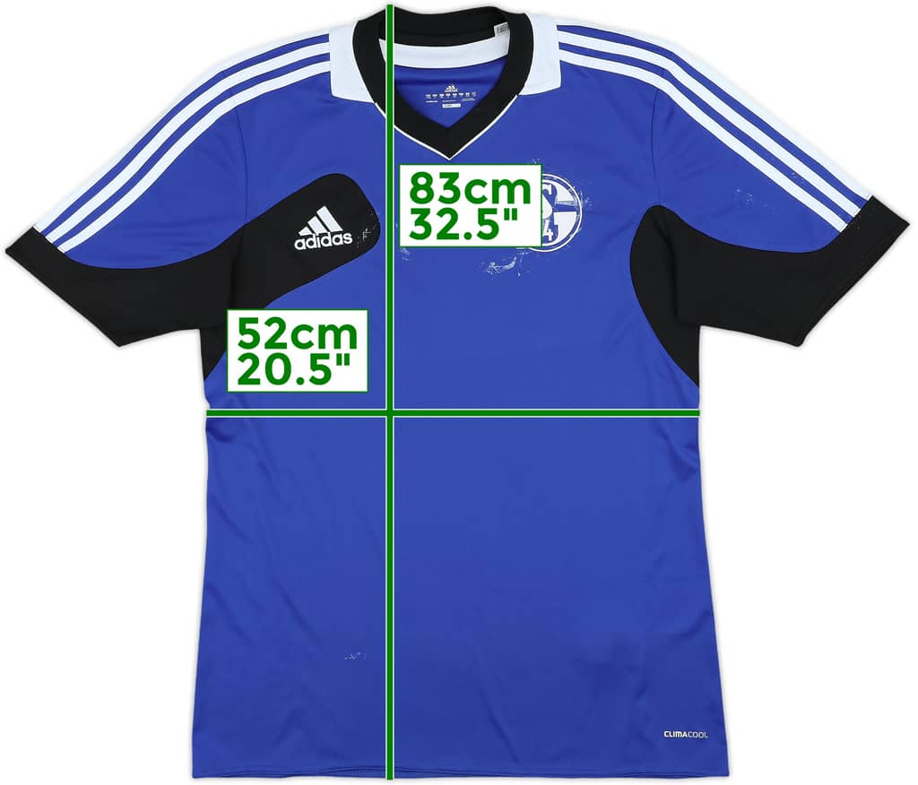 2012-13 Schalke adidas CL Training Shirt - 4/10 - (L/XL)