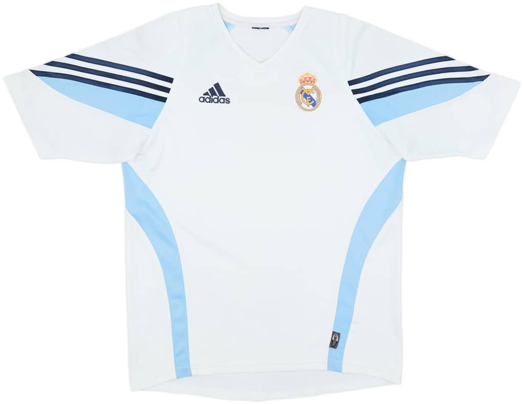 2003-04 Real Madrid adidas Training Shirt - 6/10 - (M)