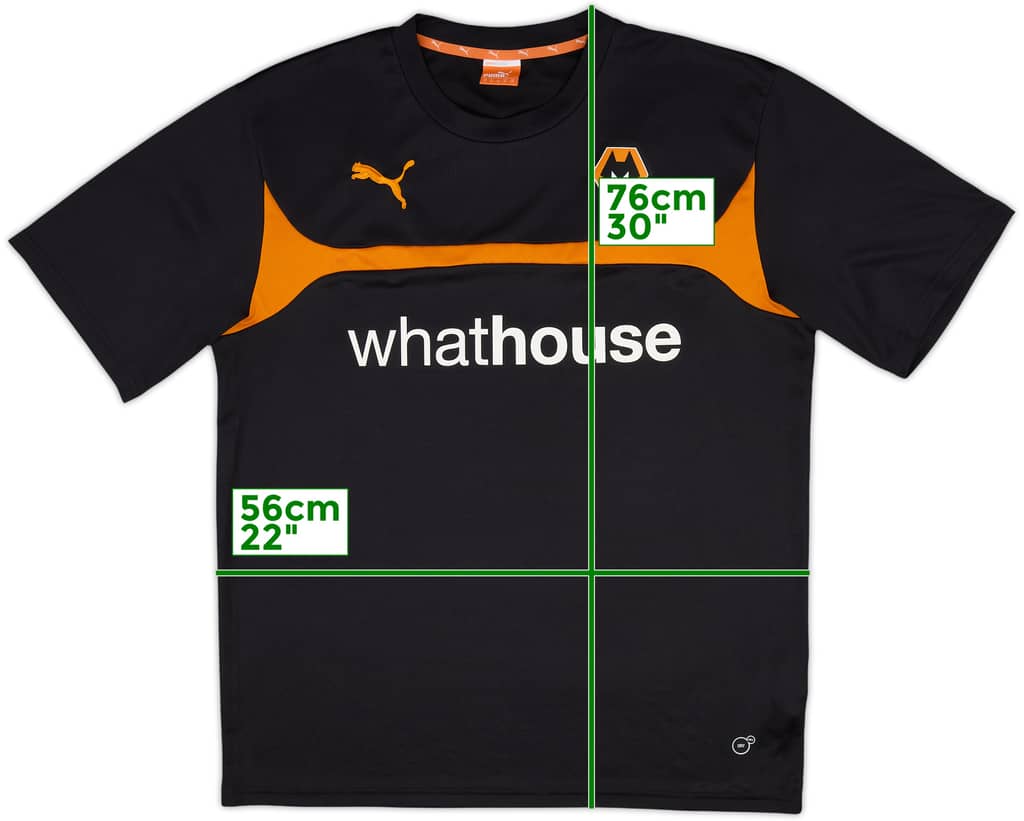 2013-14 Wolves Puma Training Shirt - 10/10 - (XL)
