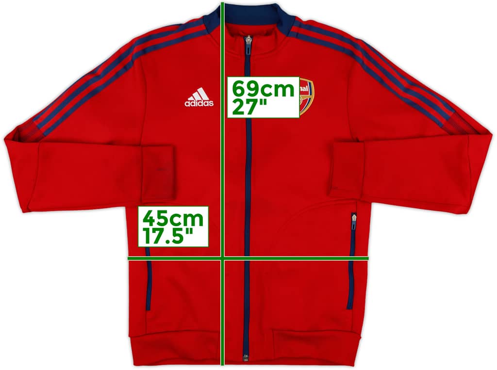 2021-22 Arsenal adidas Anthem Jacket - 8/10 - (XS)