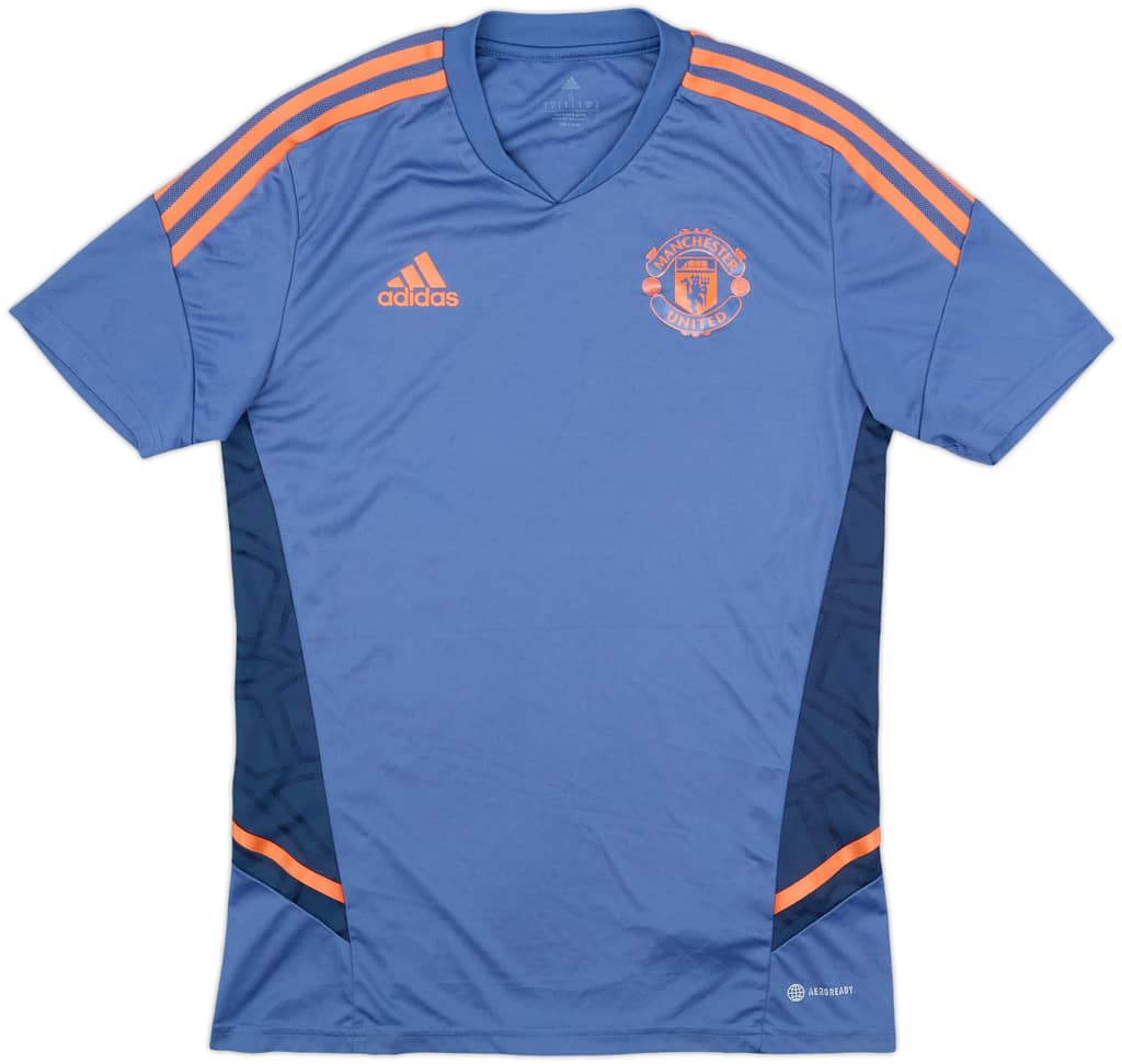 2022-23 Manchester United adidas Training Shirt - 8/10 - (S)