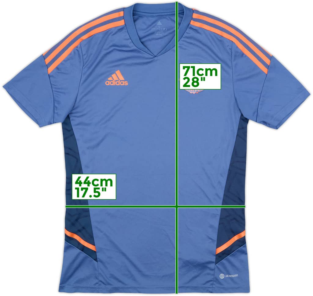 2022-23 Manchester United adidas Training Shirt - 8/10 - (S)