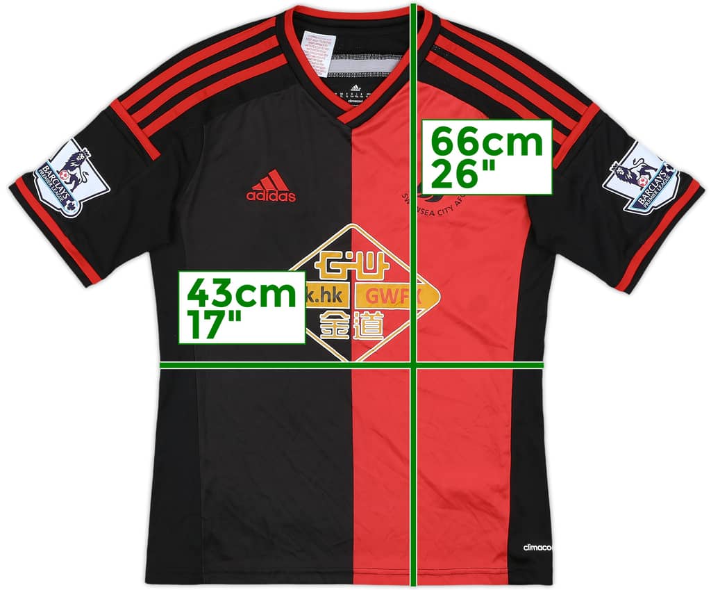 2014-15 Swansea Away Shirt - 8/10 - (XL.Boys)