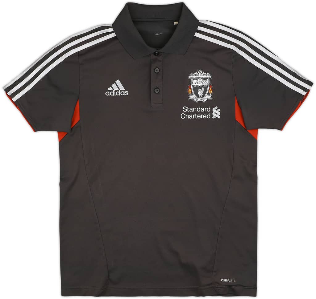 2011-12 Liverpool adidas Polo Shirt - 7/10 - (M)