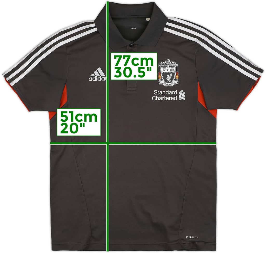 2011-12 Liverpool adidas Polo Shirt - 7/10 - (M)