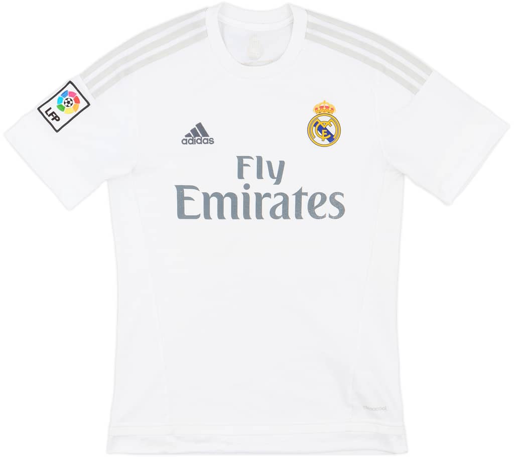 2015-16 Real Madrid Home Shirt - 5/10 - (S)