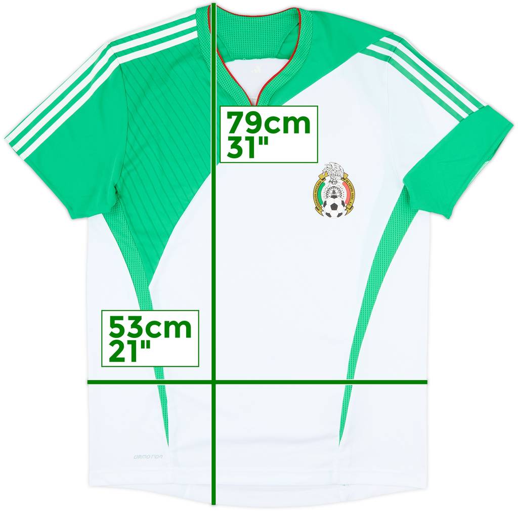 2008-09 Mexico Authentic adidas Training Shirt - 8/10 - (L)