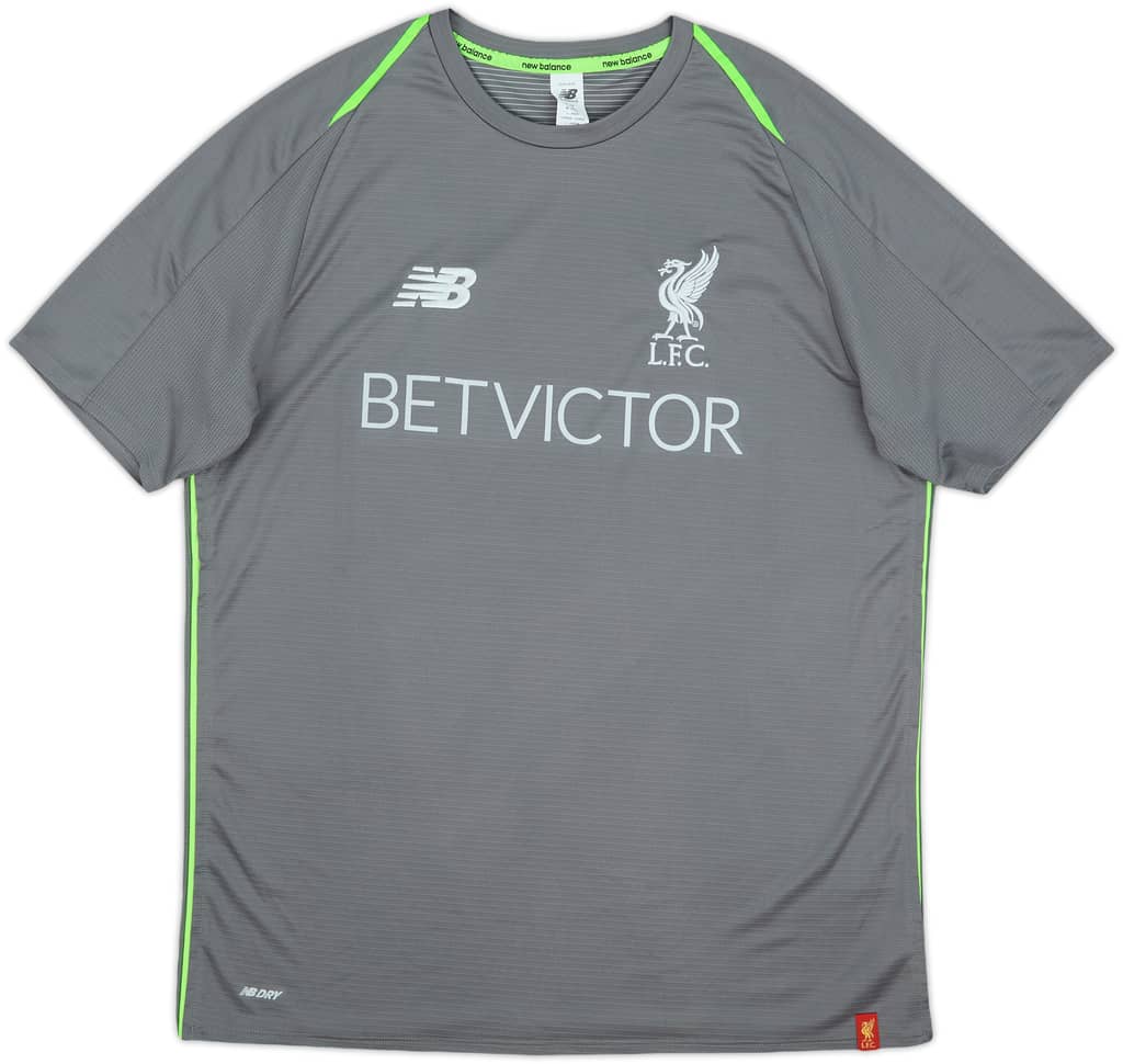 2018-19 Liverpool New Balance Training Shirt - 8/10 - (M)