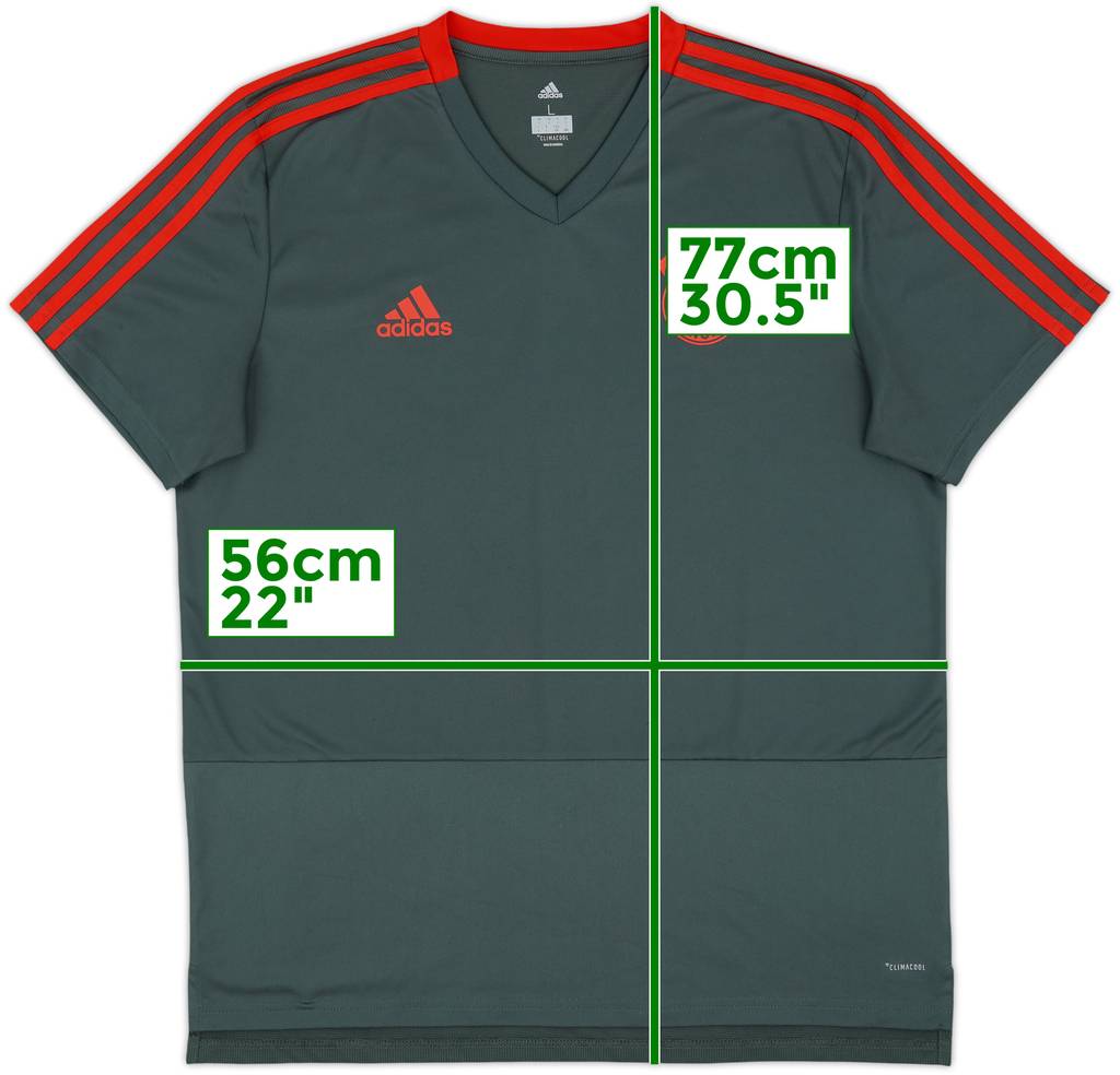 2018-19 Bayern Munich adidas Training Shirt - 10/10 - (L)