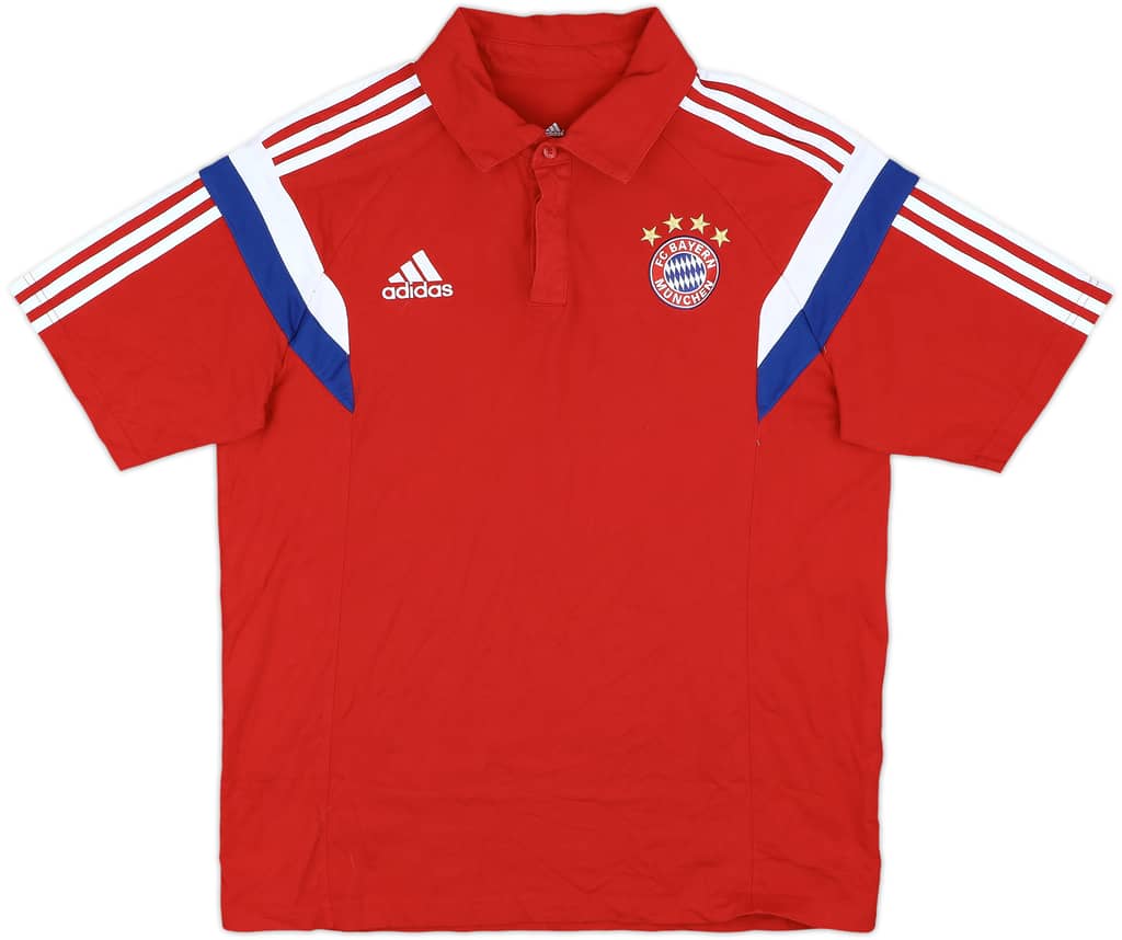 2014-15 Bayern Munich adidas Polo Shirt - 8/10 - (L)