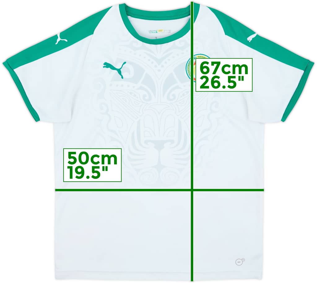 2018-19 Senegal Home Shirt - 8/10 - (M)