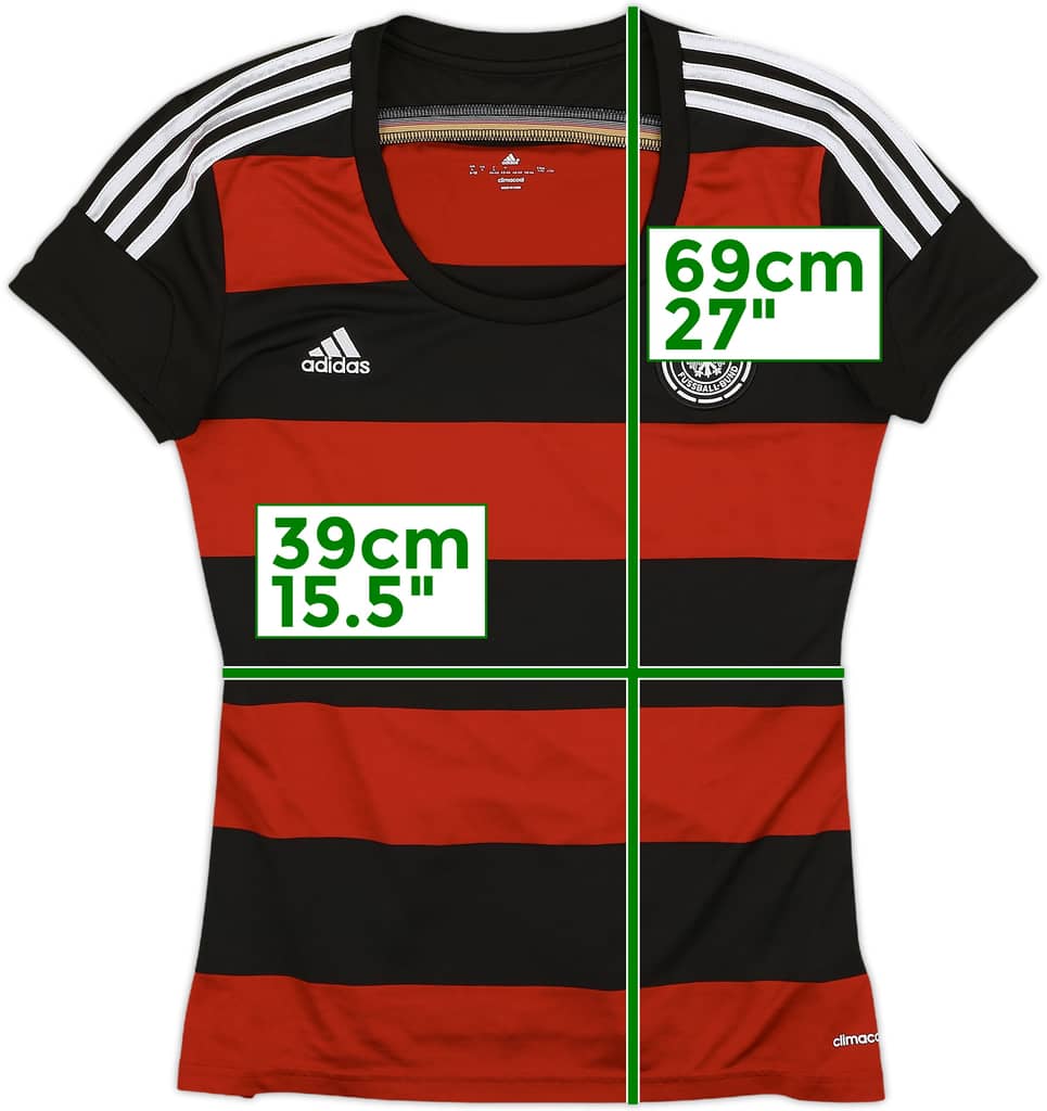 2014-15 Germany Away Shirt - 8/10 - (Women's L)