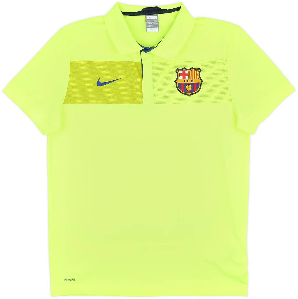 2009-10 Barcelona Nike Polo Shirt - 8/10 - (L)