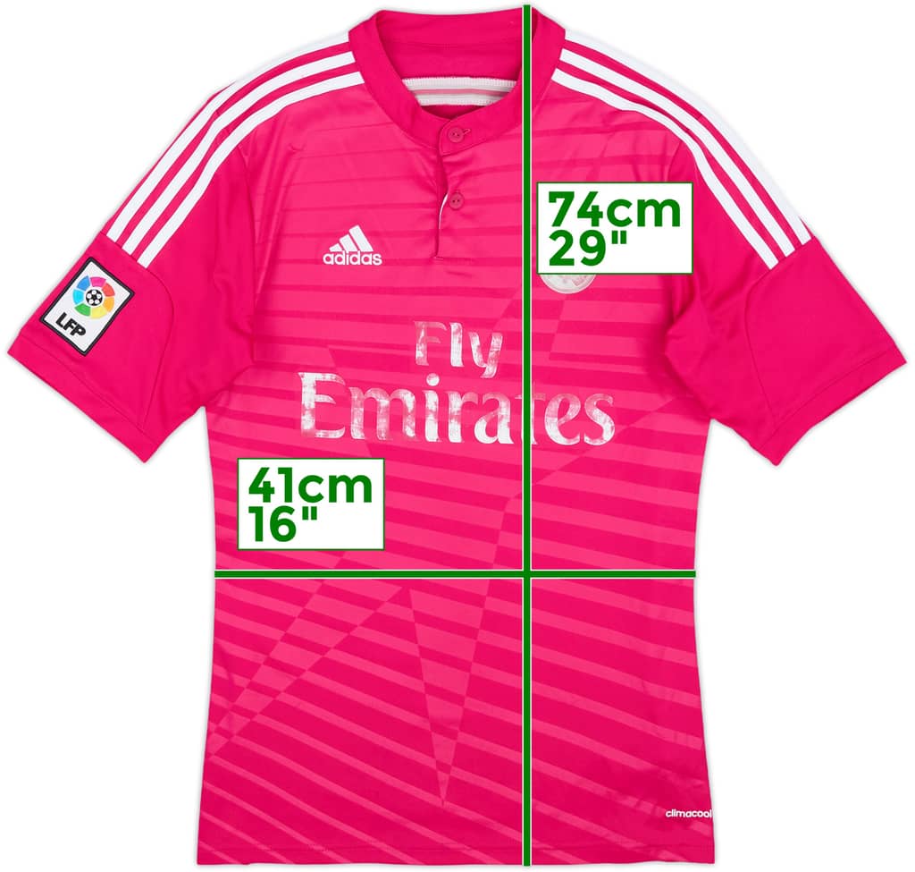 2014-15 Real Madrid Away Shirt - 4/10 - (S)
