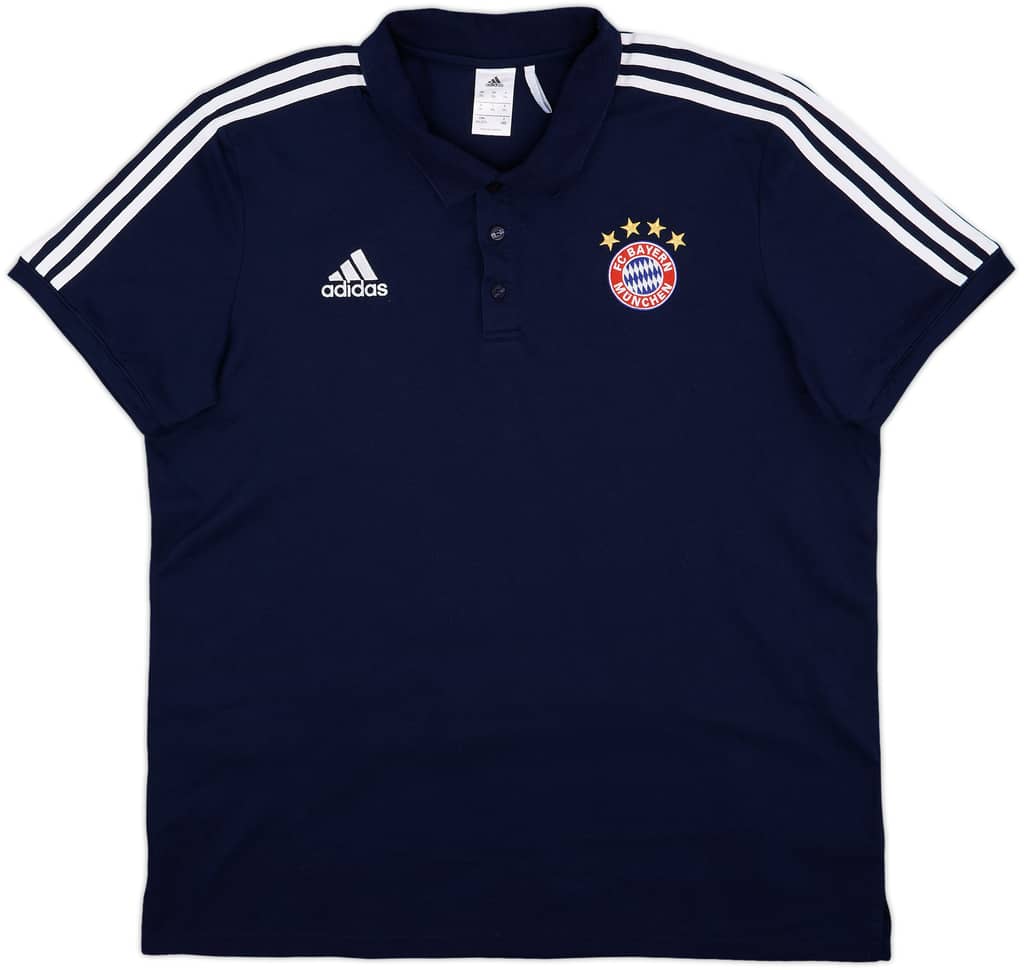2017-18 Bayern Munich adidas Polo Shirt - 9/10 - (XXL)