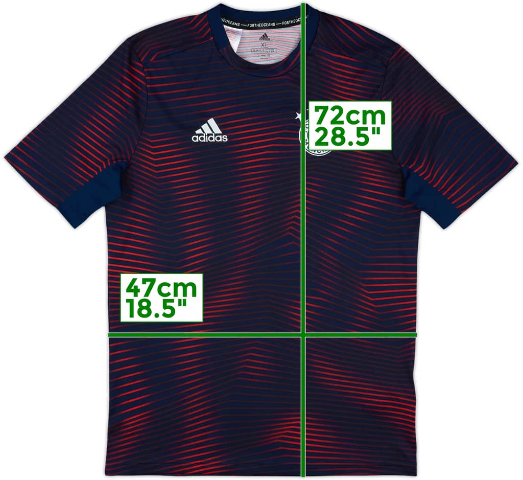 2018-19 Bayern Munich adidas Training Shirt - 9/10 - (XL.Boys)
