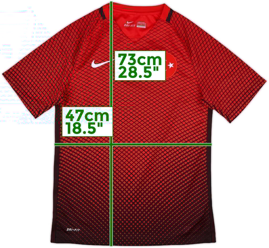 2016-17 Turkey Home Shirt - 10/10 - (S)