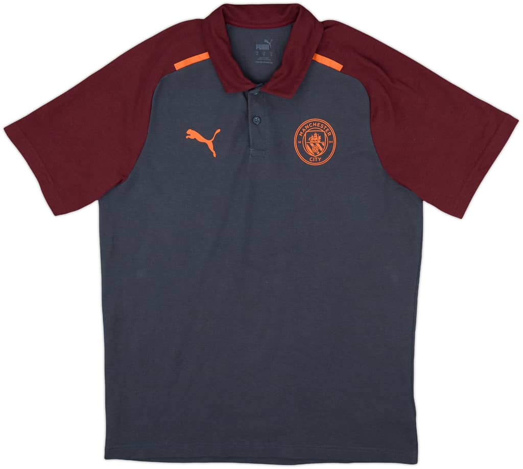 2023-24 Manchester City Puma Polo Shirt - 10/10 - (M)