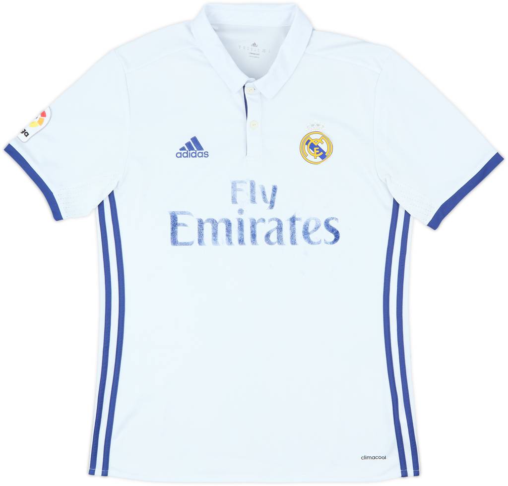 2016-17 Real Madrid Home Shirt - 4/10 - (M)