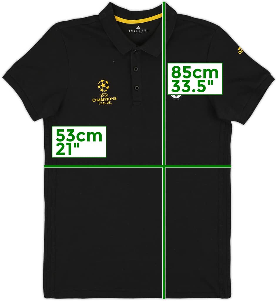 2016-17 Juventus adidas Polo Shirt - 9/10 - (M)