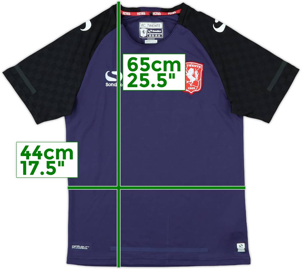2017-18 FC Twente Sondico Training Shirt - 9/10 - (S)