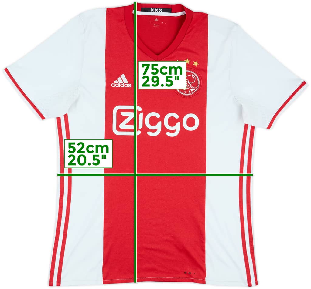 2016-17 Ajax Home Shirt - 6/10 - (L)