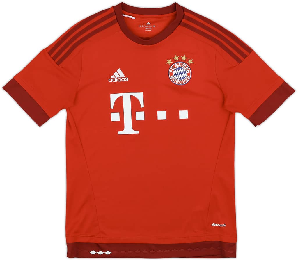 2015-16 Bayern Munich Home Shirt - 8/10 - (XL.Boys)