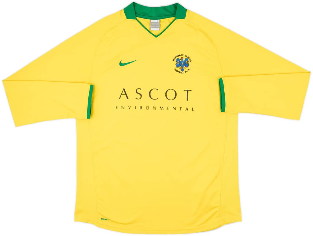 2008-09 Northwich Victoria Away L/S Shirt - 8/10 - (L)