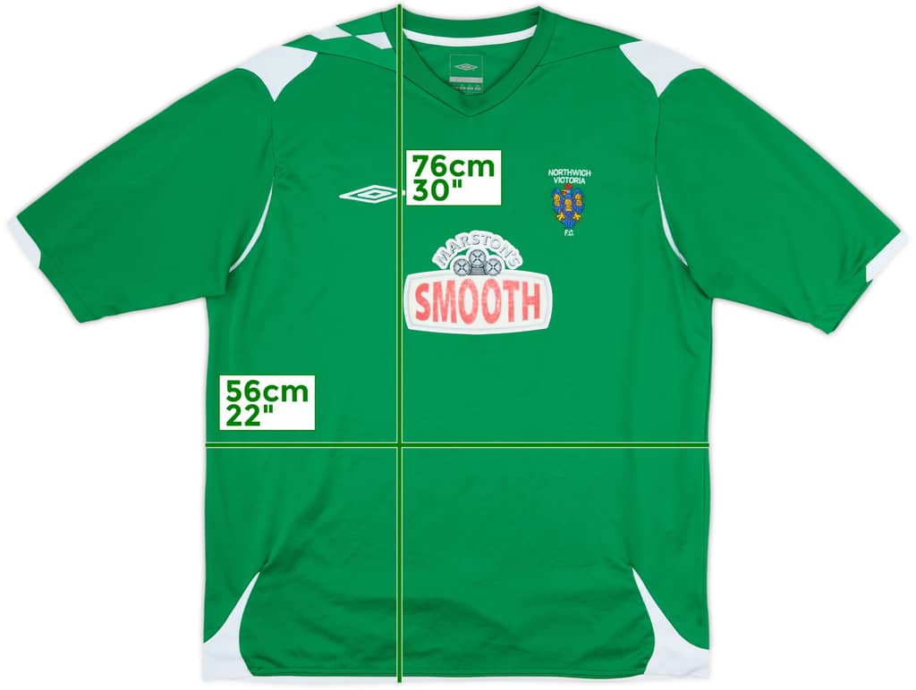 2008-09 Northwich Victoria Home Shirt - 9/10 - (XL)