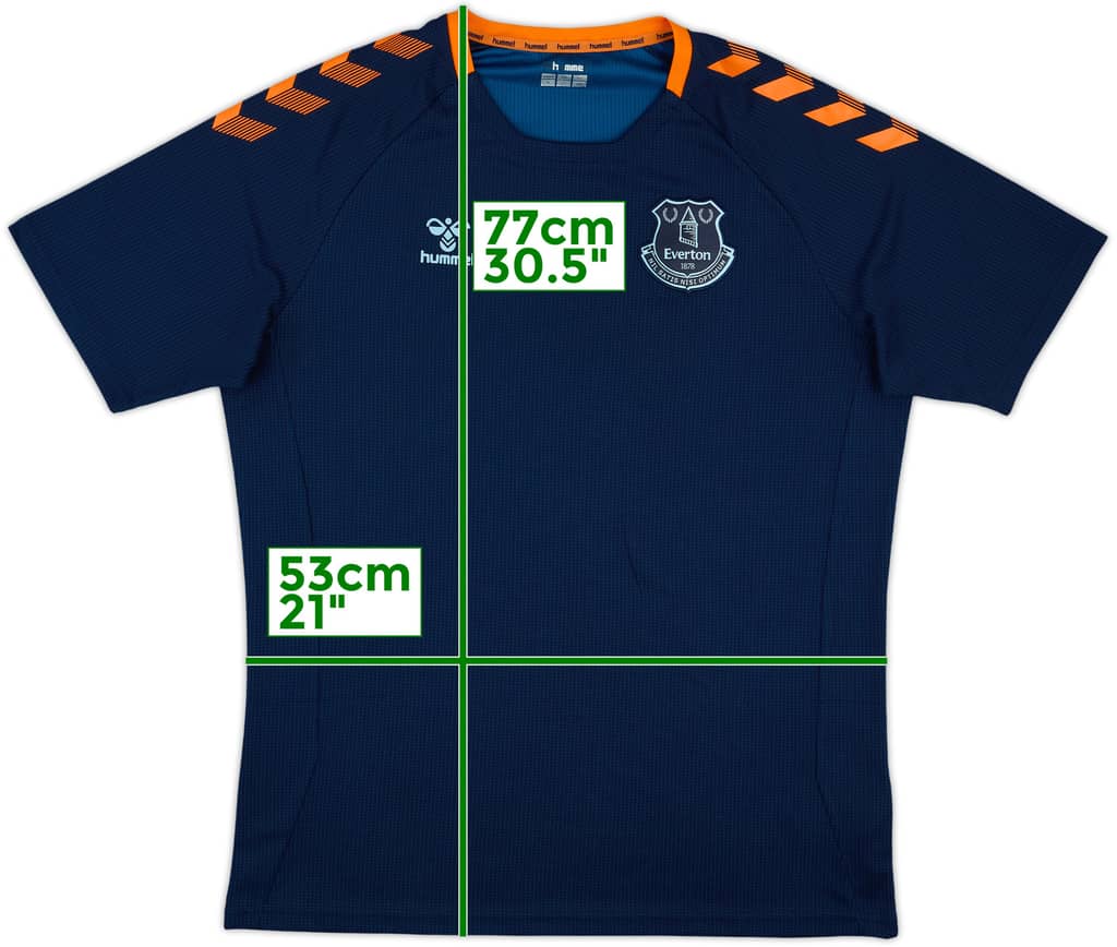 2022-23 Everton Hummel Training Shirt - 10/10 - (XL)