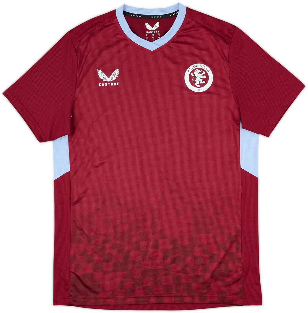 2022-23 Aston Villa Castore Training Shirt - 8/10 - (M)