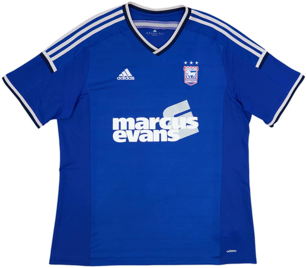 2014-15 Ipswich Home Shirt - 6/10 - (XXL)