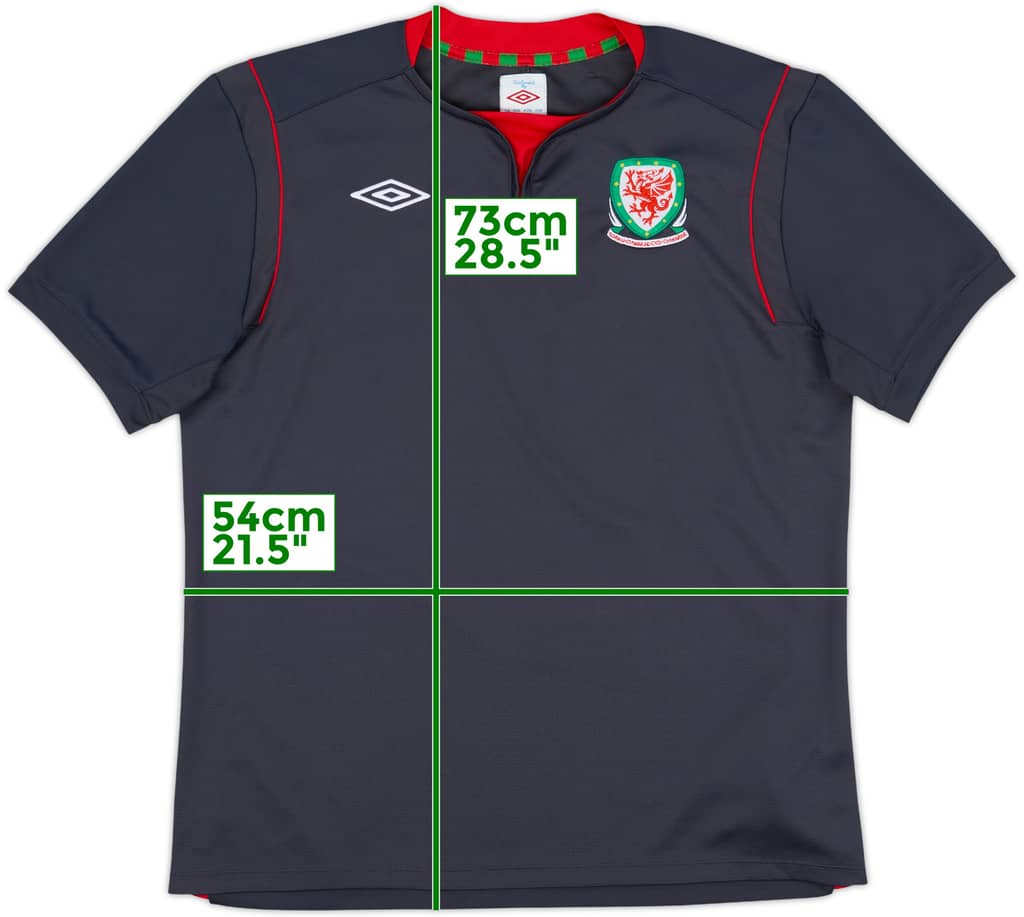 2011-12 Wales Away Shirt - 9/10 - (L)