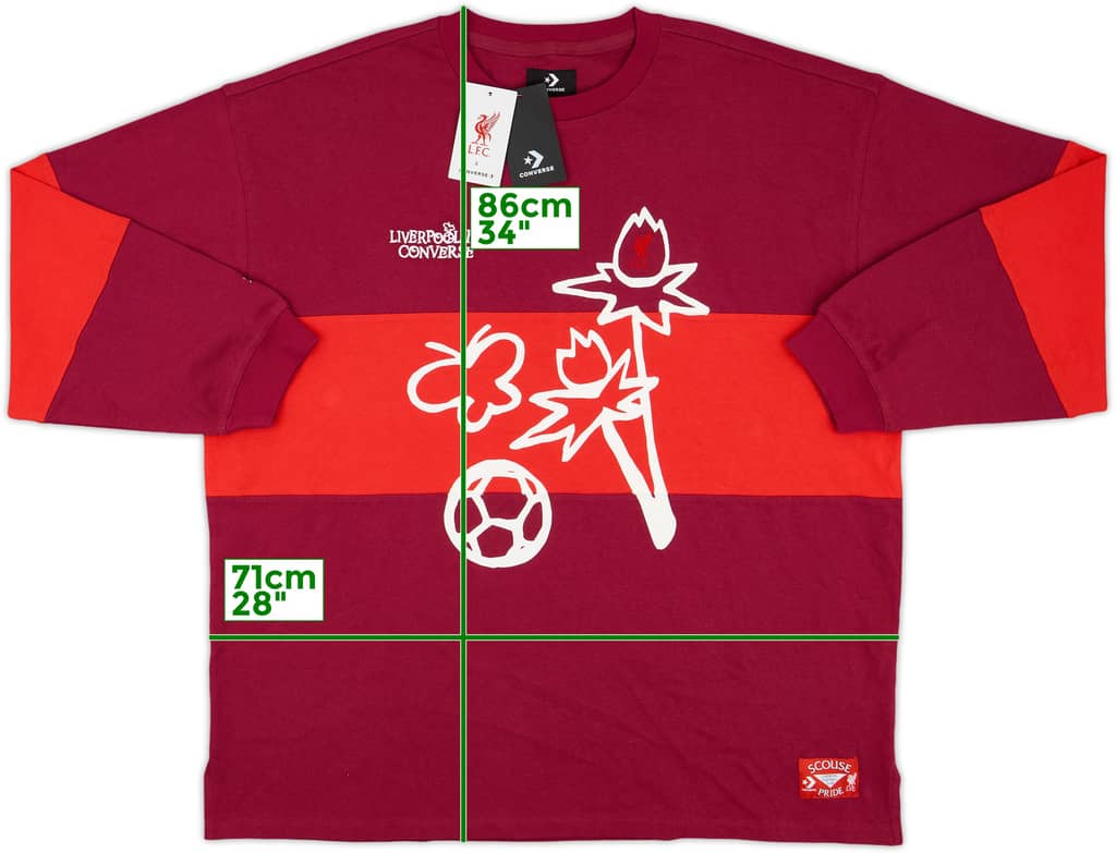 2023-24 Liverpool Converse Sweat Top (XL)
