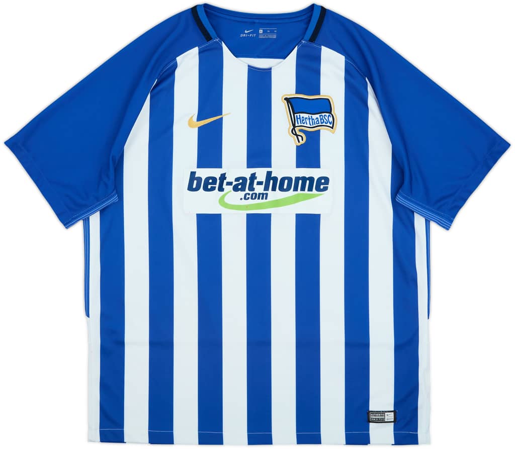 2017-18 Hertha Berlin Home Shirt - 6/10 - (L)