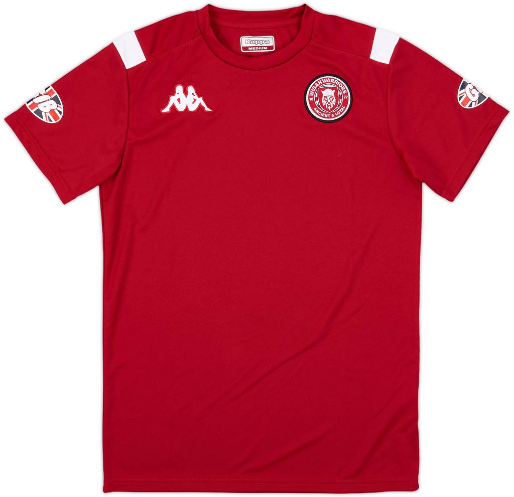 2024-25 Wigan Warriors Kappa Training Shirt - 10/10 - (M)