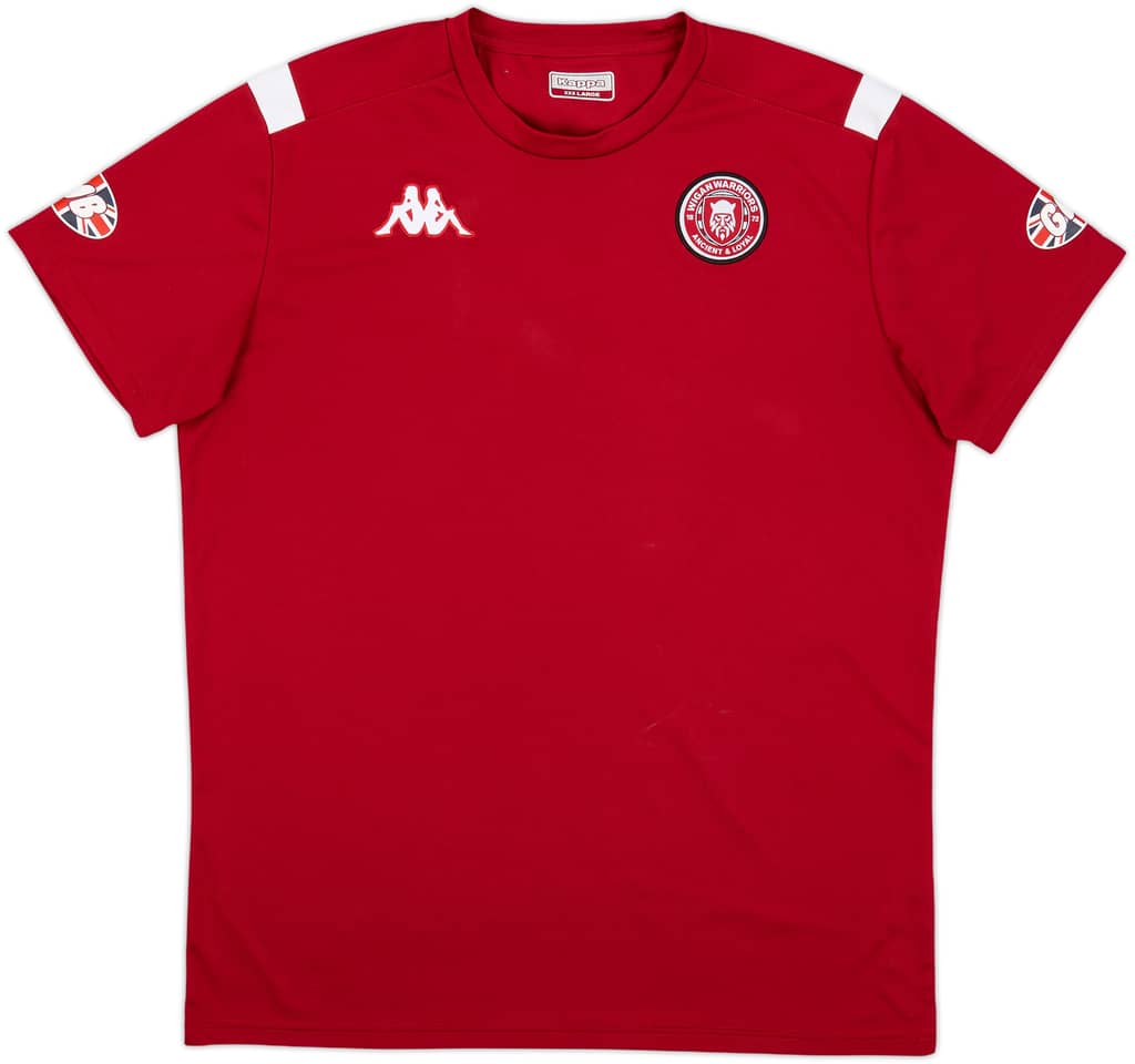 2024-25 Wigan Warriors Kappa Training Shirt - 9/10 - (3XL)