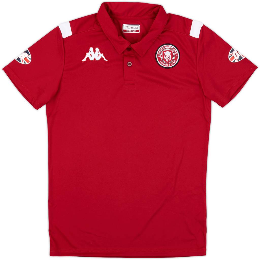 2024-25 Wigan Warriors Kappa Polo Shirt - 10/10 - (M)