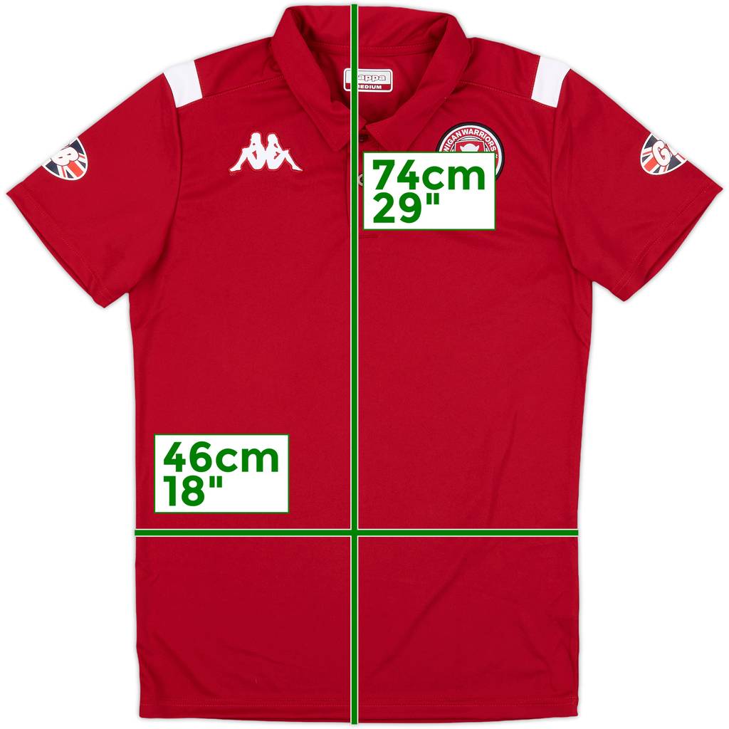 2024-25 Wigan Warriors Kappa Polo Shirt - 10/10 - (M)