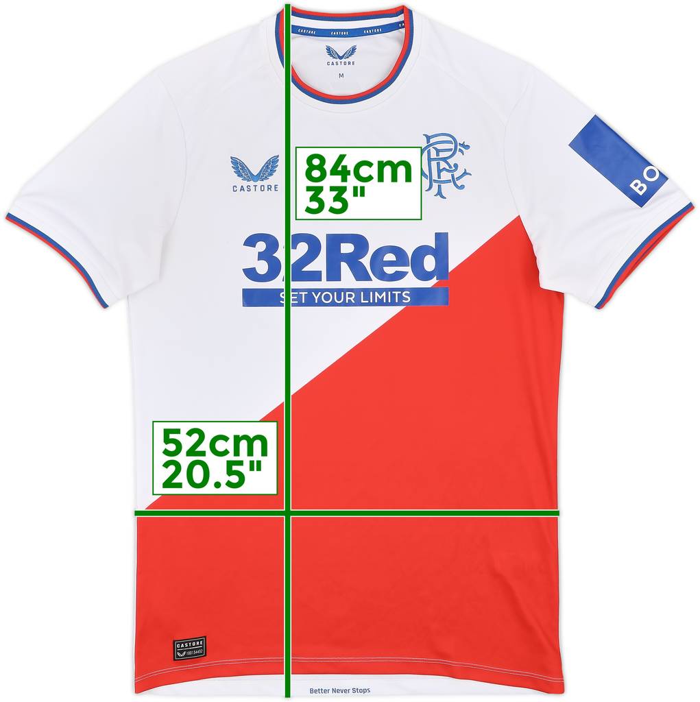 2022-23 Rangers Away Shirt - 7/10 - (M)
