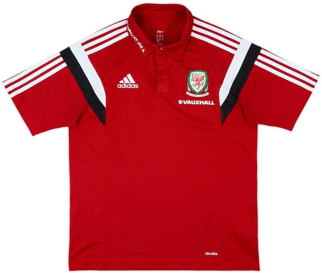 2013-14 Wales adidas Polo Shirt - 5/10 - (M)