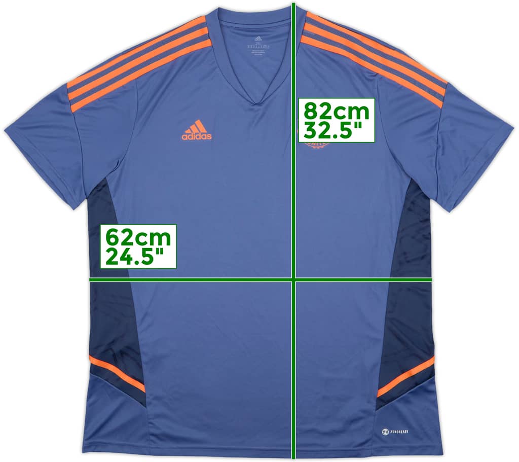 2022-23 Manchester United adidas Training Shirt - 10/10 - (XXL)